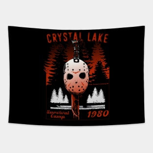 CRYSTAL LAKE SURVIVAL CAMP Tapestry