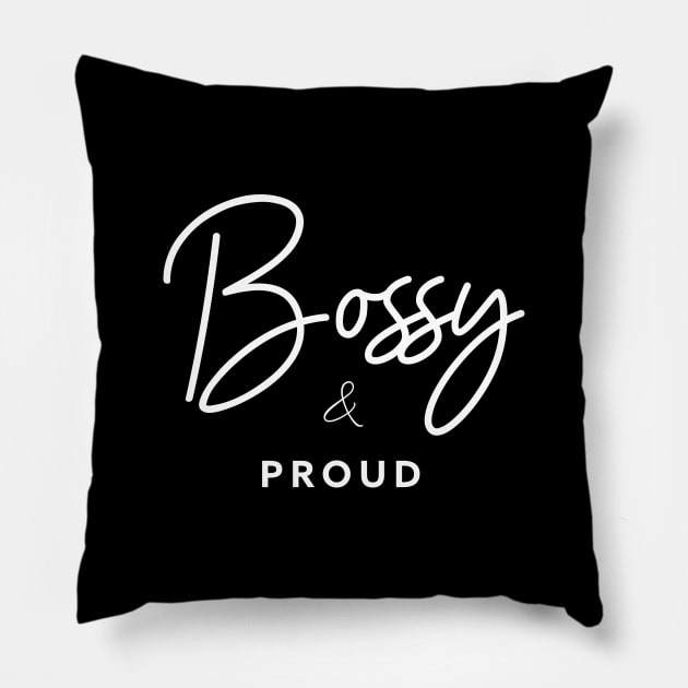 Bossy & Proud | Enneagram 8 Pillow by Enneaverse