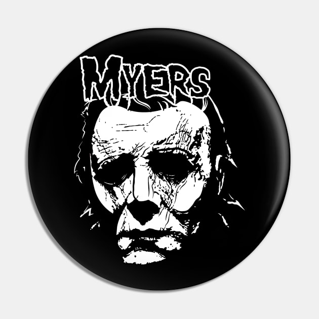 Misfit Myers Pin by technofaze