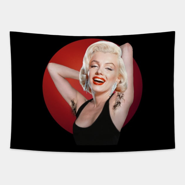 Marilyn Monroe Armpits Tapestry by Zbornak Designs