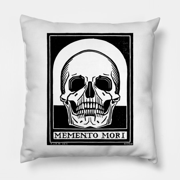 Memento Mori (1916) [Roufxis-Tp] Pillow by Roufxis