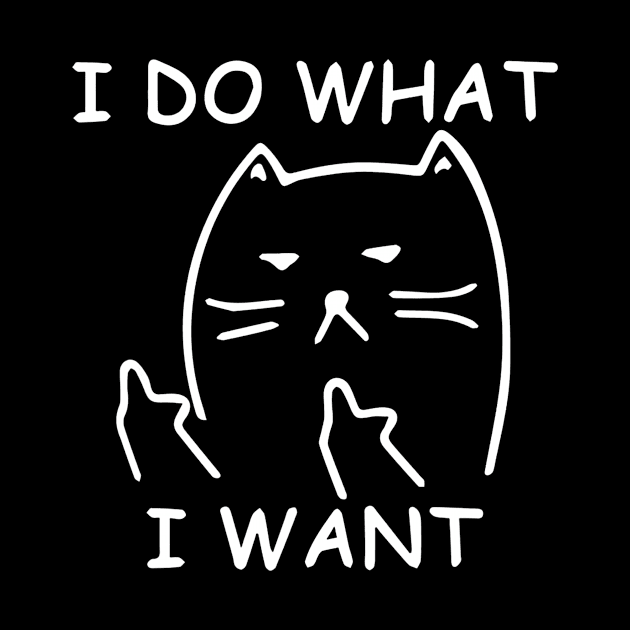 I do what I want with my cat shirt by wilson