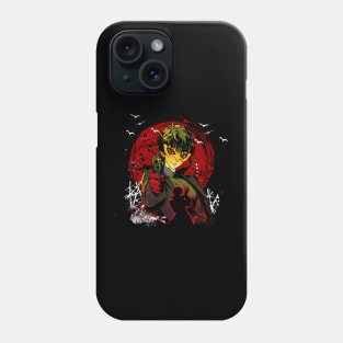 Aegis's Battle Stance Personas 3 Tees for Robot Enthusiasts Phone Case