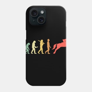 Retro Horse Riding Evolution Gift For Riders Phone Case