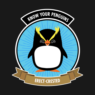 Erect-Crested Penguin - Know Your Penguins T-Shirt