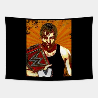 Dean Ambrose // Retro Comics Style Tapestry