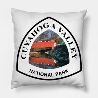 Cuyahoga Valley National Park shield Pillow