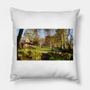 Garden on the Farm - by South Australian artist Avril Thomas Pillow