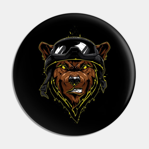 Bear Pin by Chack Loon