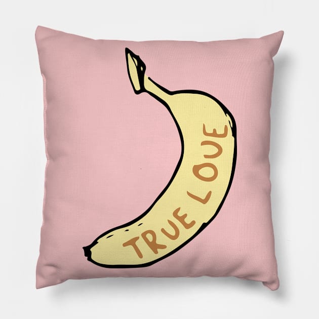 True Love #quotes #digitalart Pillow by NJORDUR