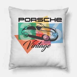 Vintage Porsche speedster Pillow