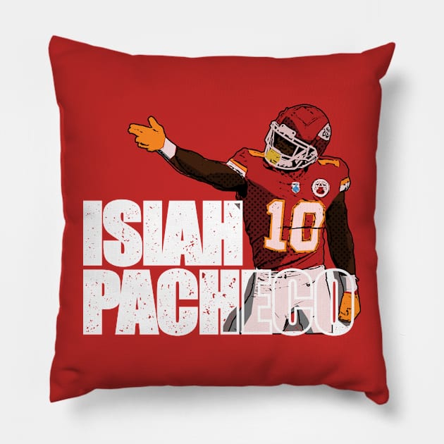 ISIAH PACHECO comic style Pillow by jerrysanji