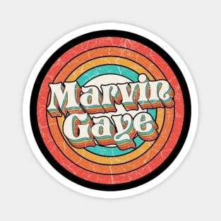 Marvin Proud Name- Vintage Grunge Style Magnet