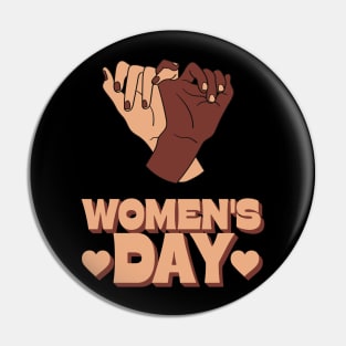 Empower Women, End Racism: Women's Day Statement Pin