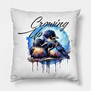 Crowing Up Pillow