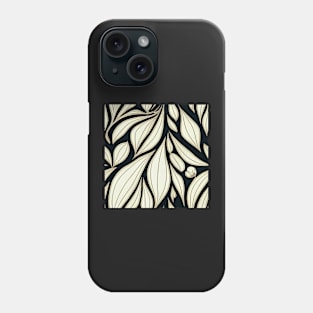 Art Nouveau floral pattern, model 9 Phone Case