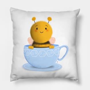 What's more refreshing than a cuppa bee? Pillow