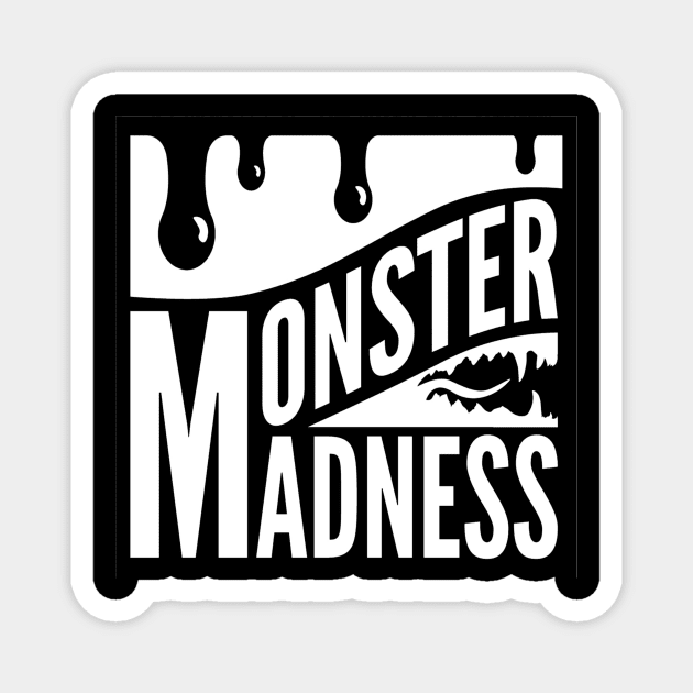 Monster Madness Original Logo Magnet by Erika Gwynn
