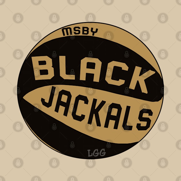 MSBY Black Jackals Volleyball by LetsGetGEEKY