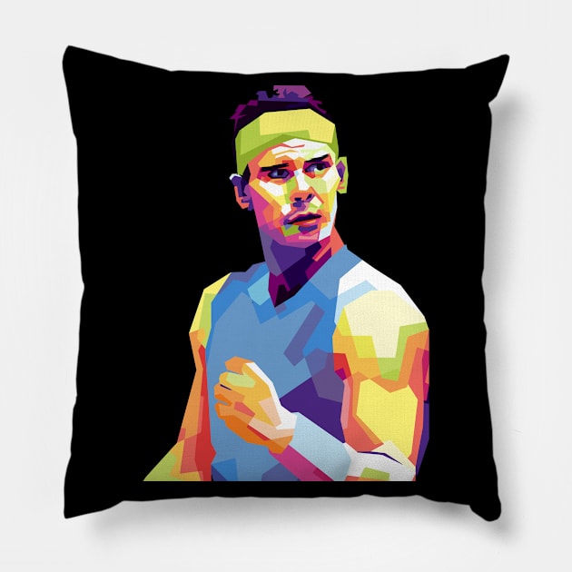 Rafael nadal Pillow by Danwpap2