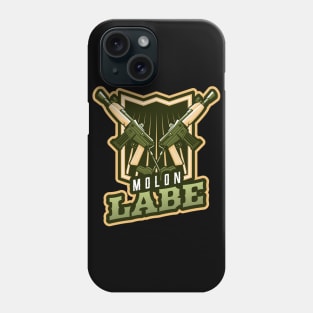 Crossed Rifles Phone Case