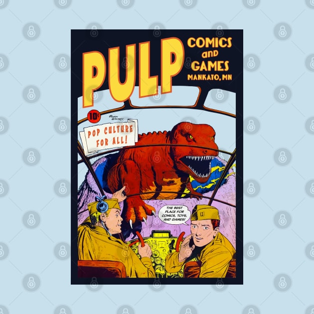 Pulp T-Rex by PULP Comics and Games