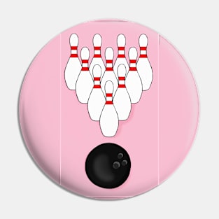 Bowling on Pink Pin