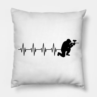 Airsoft Player Heartbeat Pillow