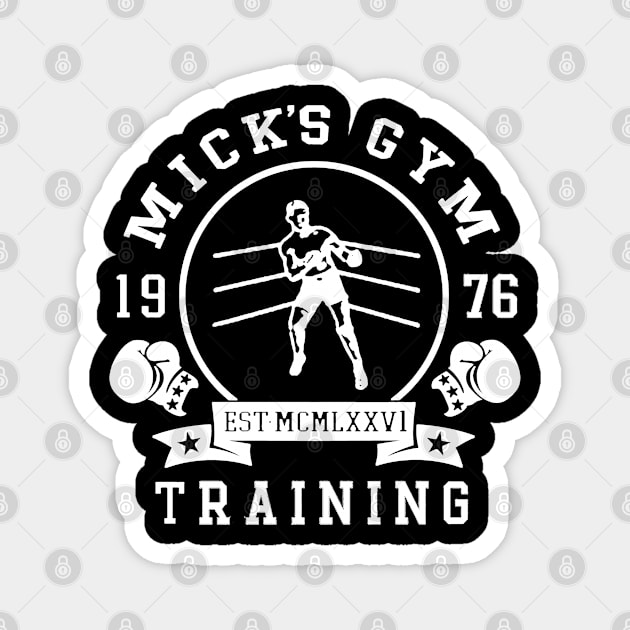 Mighty Mick's Boxing Gym Magnet by DarkStile