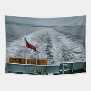 Heading away from Ardrossan en route to the Isle of Arran, Scotland Tapestry