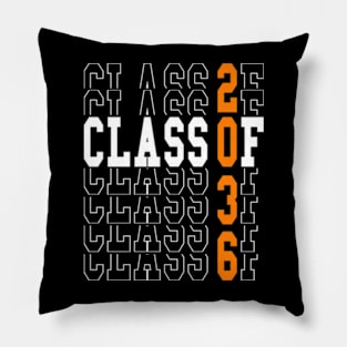 Class Of 2036 Grow With Me Graduation First Day Of School Pillow