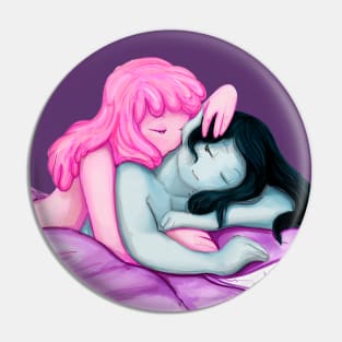 Bubbline, bedtime cuddles, Adventure Time fan art Pin