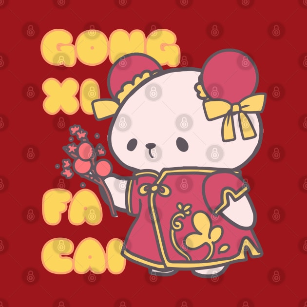 GONG XI FA CAI, Welcomes Prosperity in Cheongsam by LoppiTokki