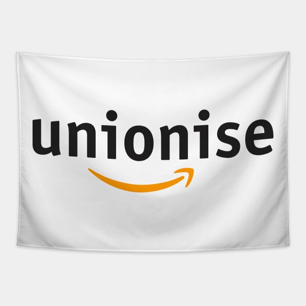 Unionise Amazon - Jeff Bezos Tapestry by Football from the Left