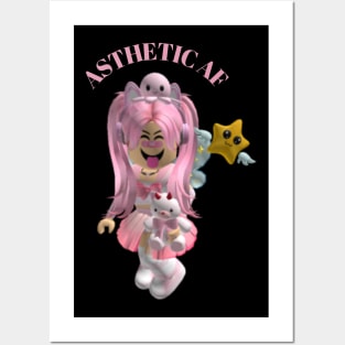 Roblox Girl Aesthetic Posters for Sale