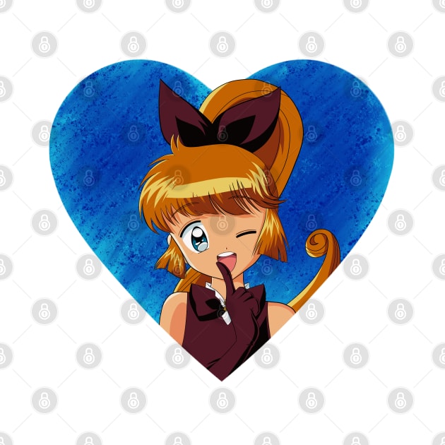 Saint Tail in the Heart Illustration (lisa e seya un solo cuore per lo stesso segreto) by Yasimuf