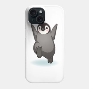 Happy emperor penguin chick Phone Case