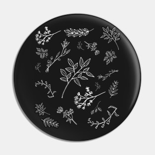 BLACK AND WHITE PLANT ART FOR THOSE  EASILY DISTRACTED BY PLANTS Pin