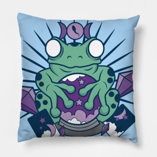 Froggy Fortune Pillow