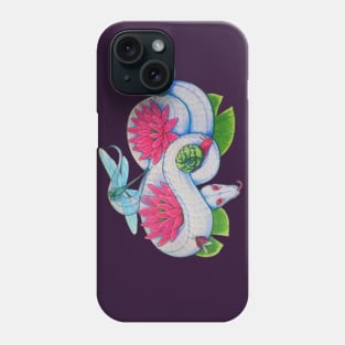 Cute Pond Snake and Friends Phone Case