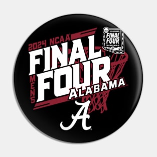Alabama Crimson Tide Final Four 2024 March Madness Net Pin