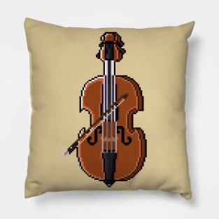 Cello isometric Clear Pillow