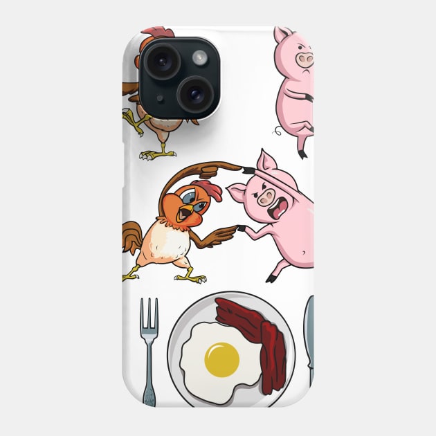 Bacon & Eggs Fusion Phone Case by creavirtua