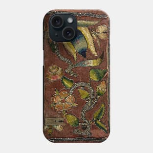 Antique Embroidered Velvet Phone Case