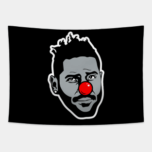 Antonio Brown Clown Tapestry