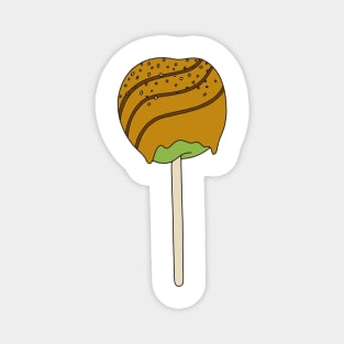 Caramel Candy Apple Fall Treat Magnet