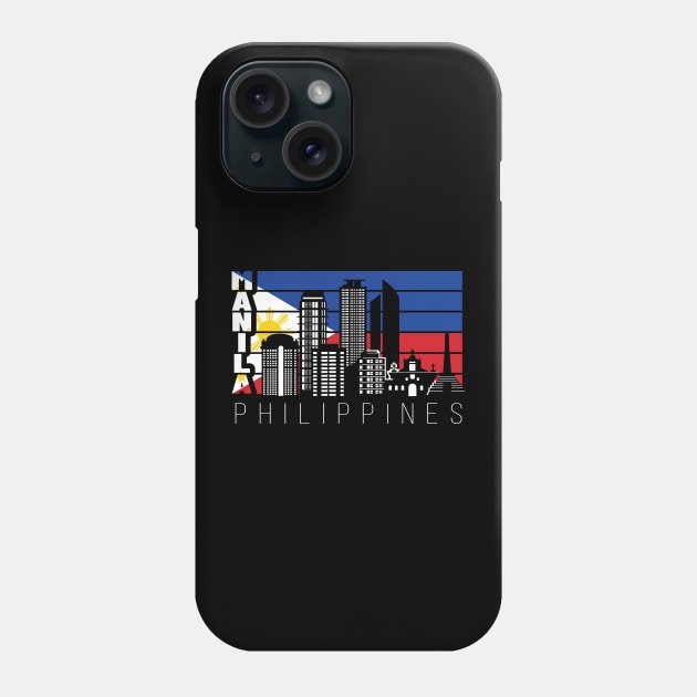 Manila, Philippines Phone Case by ThyShirtProject - Affiliate