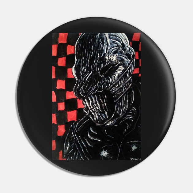 Hellraiser "Pearly Whites" Chatterer portrait (original) Pin by StagArtStudios