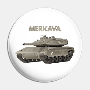 Israeli Tank Merkava Pin