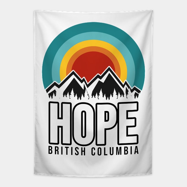 Hope British Columbia Canada Tapestry by INLE Designs